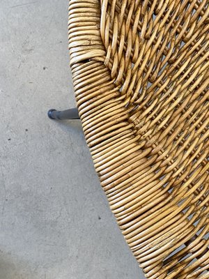 Wicker Armchair in the style of Kertsin Hörlin Holmqvist, 1960s-NPC-1737346