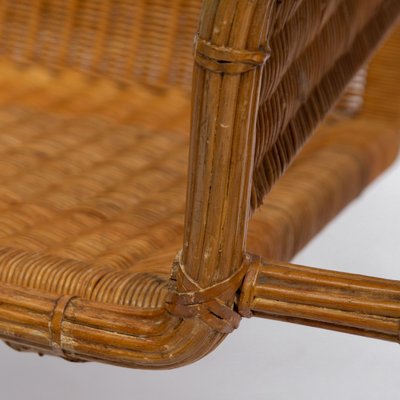 Wicker Armchair in the Style of Marcel Breuer, 1972-QQA-690203