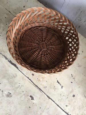 Wicker Baskets, 1960s, Set of 3-OXJ-773621