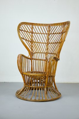 Wicker Chair by Gio Ponti and Lio Carminati, 1960s-LMR-870027