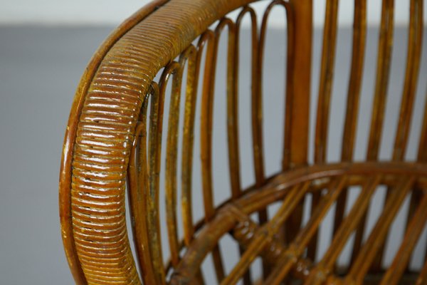 Wicker Chair by Gio Ponti and Lio Carminati, 1960s-LMR-870027