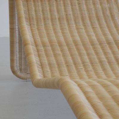 Wicker Chaise Lounge Ps3 by Tito Agnoli for Bonacina, 1964-INL-1740389