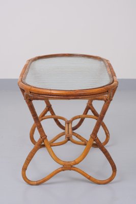 Wicker Coffee Table from Rohé Noordwolde, Holland, 1950s-GCG-1131529