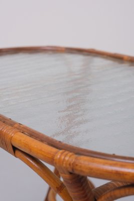 Wicker Coffee Table from Rohé Noordwolde, Holland, 1950s-GCG-1131529