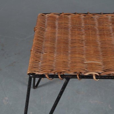 Wicker Coffee Table, the Netherlands, 1950s-DV-1004967