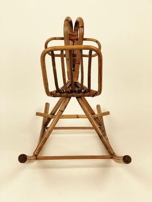 Wicker Rocking Horse, 1950s-BAF-763422