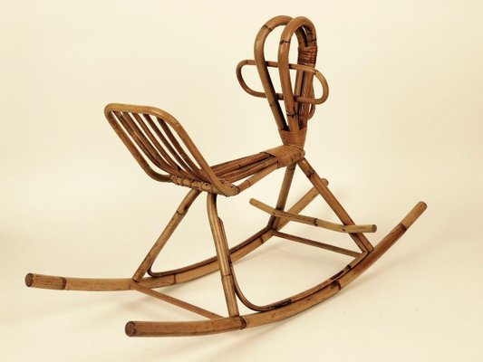 Wicker Rocking Horse, 1950s-BAF-763422