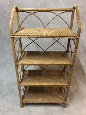 Wicker Shelf, 1960s-SDV-783761