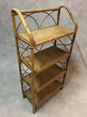 Wicker Shelf, 1960s-SDV-783761