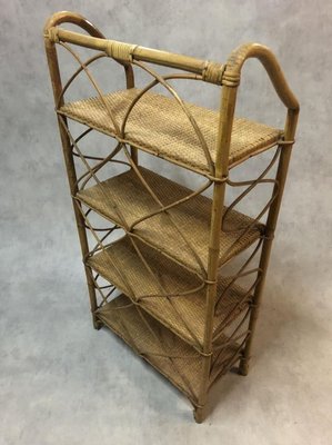 Wicker Shelf, 1960s-SDV-783761