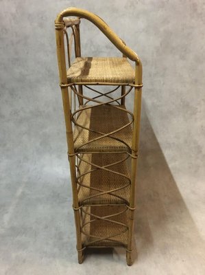 Wicker Shelf, 1960s-SDV-783761