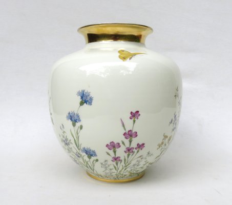 Wiesengrund Und Bergeshöh`n Vase from K&A Krautheim Selb Bavaria, 1940s-EY-1353188