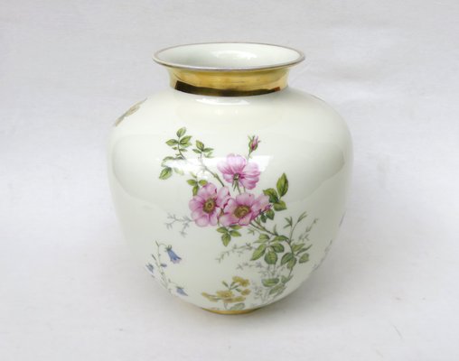 Wiesengrund Und Bergeshöh`n Vase from K&A Krautheim Selb Bavaria, 1940s-EY-1353188