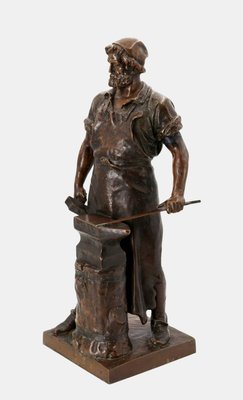 Wilhelm Albermann, The Blacksmith of Solingen, 1895, Zinc-TPH-2021541