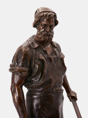 Wilhelm Albermann, The Blacksmith of Solingen, 1895, Zinc-TPH-2021541