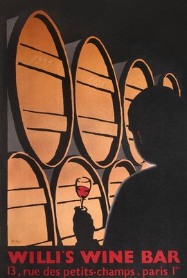 Willi's Wine Bar Poster by Alberto Bali, 1999-FMZ-1015336