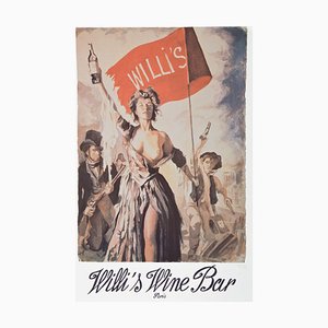 Willi's Wine Bar Poster by Anthony Palliser, 1990-FMZ-1015344