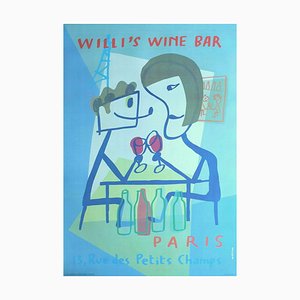 Willi's Wine Bar Poster by Xavier Mariscal, 1998-FMZ-1015337