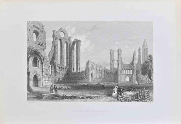 William Henry Bartlett, Abbey of Arbroath, Lithograph, 19th Century-ZCI-1788771