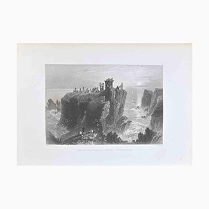 William Henry Bartlett, Dunottar Castle, Near Stonehaven, Lithograph, 19th Century-ZCI-1788859