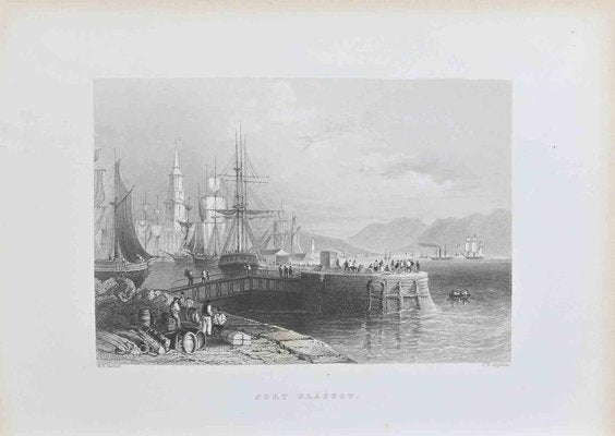 William Henry Bartlett, Port Glasgow, Lithograph, 19th Century-ZCI-1788774