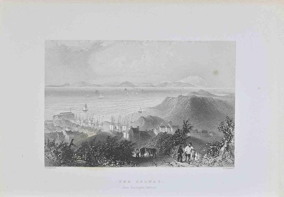 William Henry Bartlett, The Solway (from Harrington Harbour), 19th Century, Lithograph-ZCI-1788626