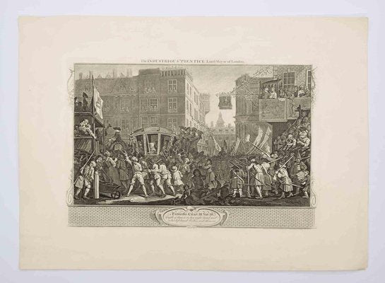 William Hogarth, The Industrious Prentice, Original Etching, 1747-ZCI-1163311