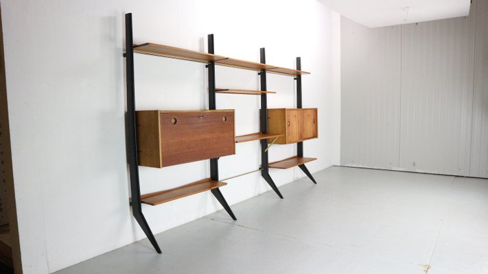 William Watting Free Standing Modular Wall Unit attributed to Fristho Franeker for Fristho, the Netherlands, 1960s-DT-2026267