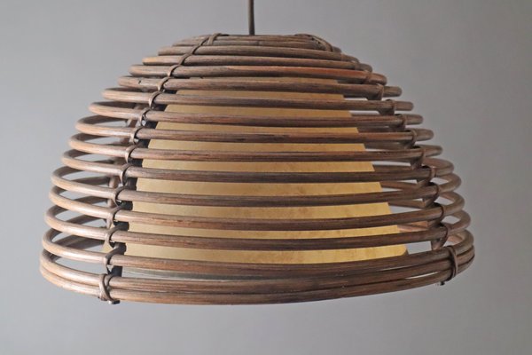 Willow Beehive Lamp, 1960s-ESB-1821189