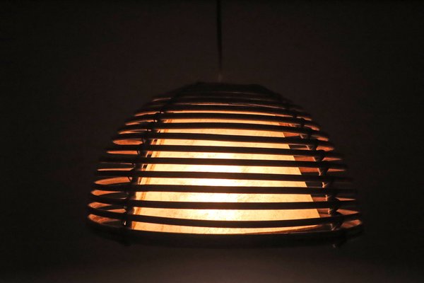 Willow Beehive Lamp, 1960s-ESB-1821189