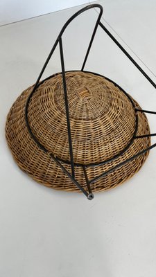 Willow Wicker Chair, 1960s-RUC-1424539