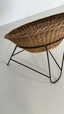 Willow Wicker Chair, 1960s-RUC-1424539