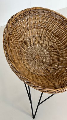 Willow Wicker Chair, 1960s-RUC-1424539