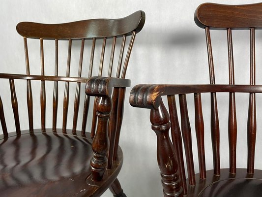 Windsor Chairs, UK, 1960s, Set of 3-ZCY-1375749