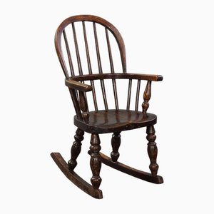 Windsor Childrens Rocking Chair, 1850s-HPP-1758601