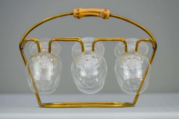 Wine Glass Holder, 1950s, Set of 7-SPD-1140183