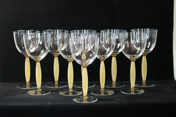 Wine Glasses, 1964, Set of 10-YZB-1822496