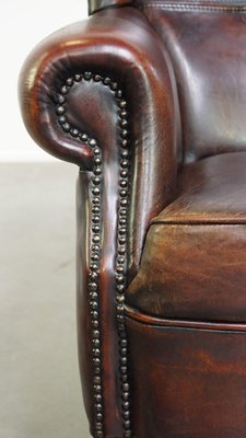 Wing Chair in Leather-HPP-2024316