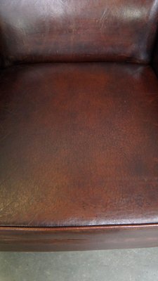 Wing Chair in Leather-HPP-2024316