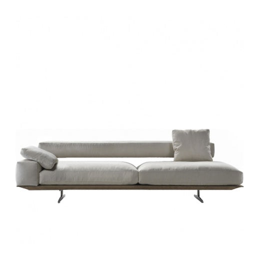 WING Chaise Longue SX Narrow Armrest CM. 256X99 (Upholstery Material - MIXED COMPOSITION ETIENNE) (Request Info)