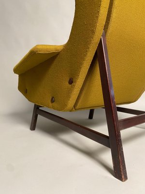 Wingback Armchairs Model 877 by Gianfranco Frattini for Cassina 1959, Set of 2-KKZ-1814192