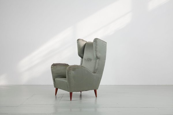 Wingback Chairs by Melchiorre Bega, Italy, 1950s, Set of 2-AA-1220754