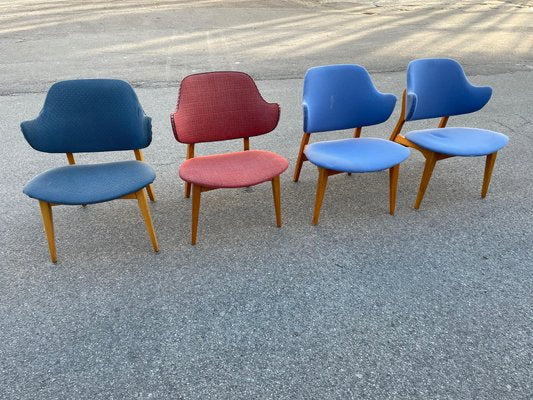 Winnie Chairs from IKEA, 1950s, Set of 4-MXB-1240026