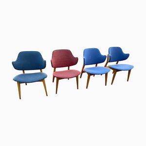 Winnie Chairs from IKEA, 1950s, Set of 4-MXB-1240026