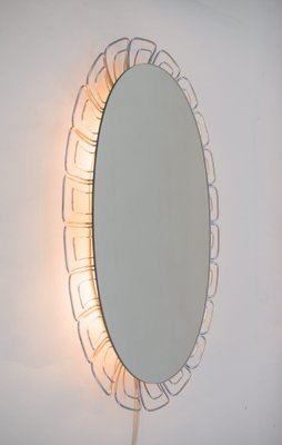 Wire Backlit Mirror, Germany, 1970s-KQB-989716