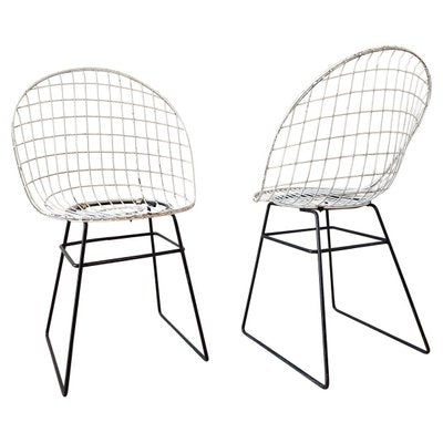 Wire Chairs by Cees Braakman and Adriaan Dekker for Pastoe, 1957, Set of 2-TDA-1426043