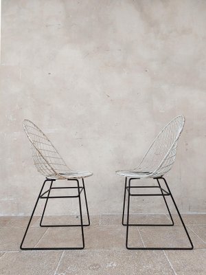 Wire Chairs by Cees Braakman and Adriaan Dekker for Pastoe, 1957, Set of 2-TDA-1426043