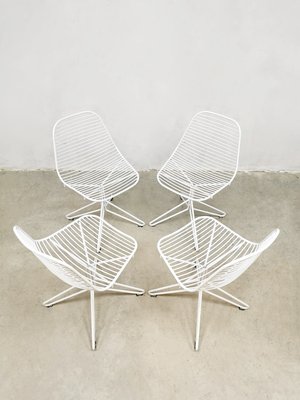 Wire Dining Chairs by Henrik Pedersen for Houe, Set of 8-BW-1252141