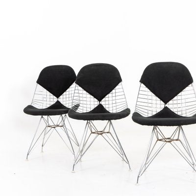 Wire DKR-2 Chairs by Eames, 1951, Set of 5-VEI-1377120