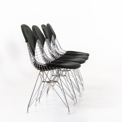 Wire DKR-2 Chairs by Eames, 1951, Set of 5-VEI-1377120